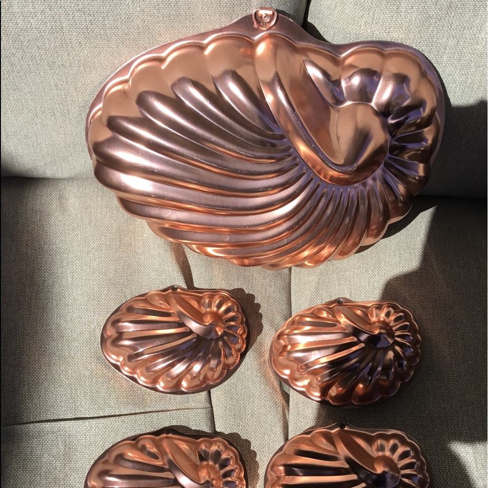 Seashell Copper Mold Set - Picture 3 of 3